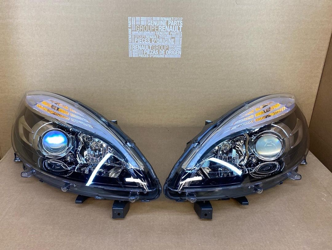 Headlight set for Renault Scenic 3 headlights III JZ H7 H7 2/12- LWR 1 Headlight set for Renault Scenic 3 headlights III JZ H7 H7 2/12- LWR