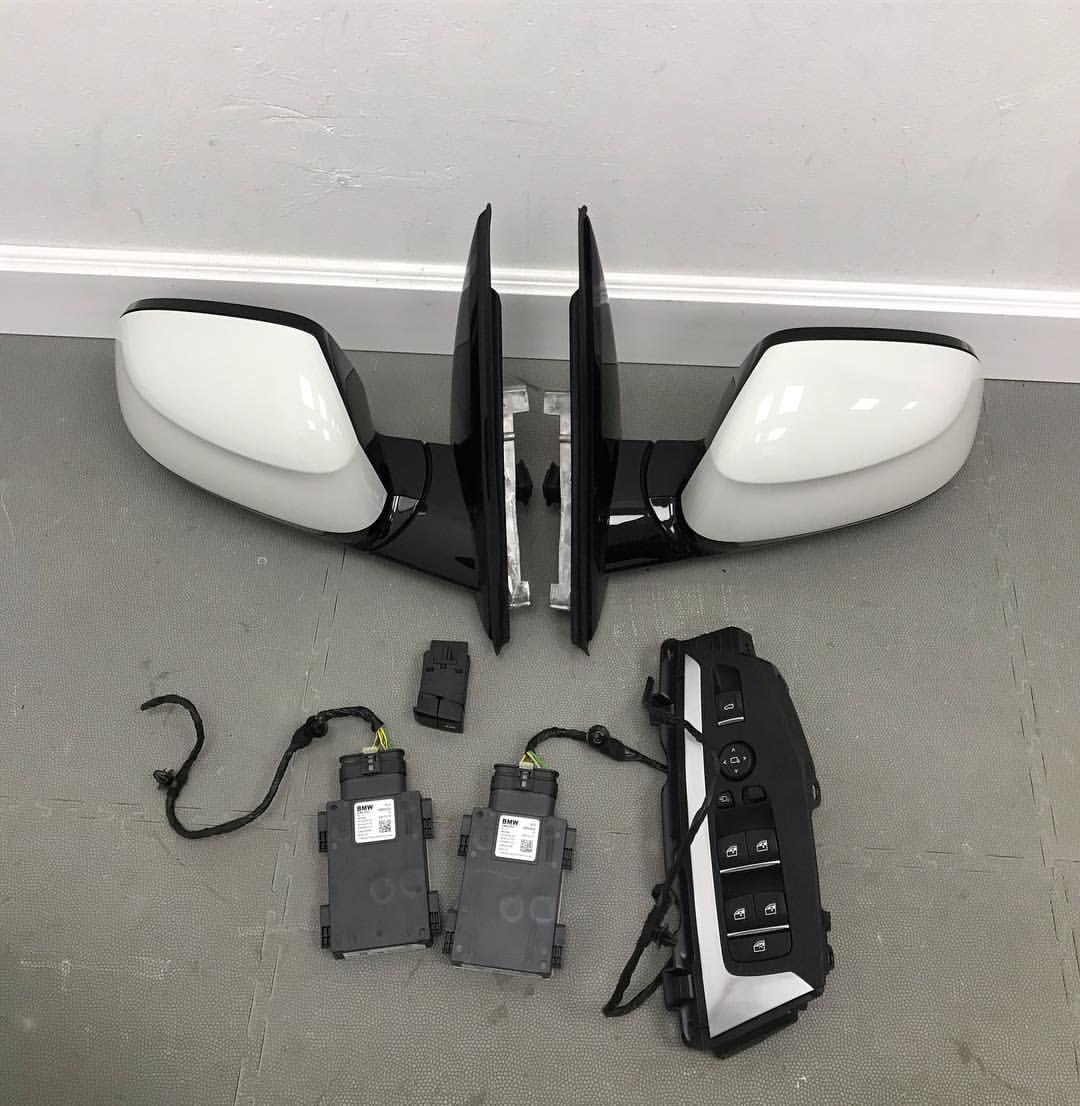 BMW G01 exterior mirror side mirror, blind (dead) zones, electric mirrors, photo-chrome 1 BMW G01 exterior mirror side mirror, blind (dead) zones, electric mirrors, photo-chrome