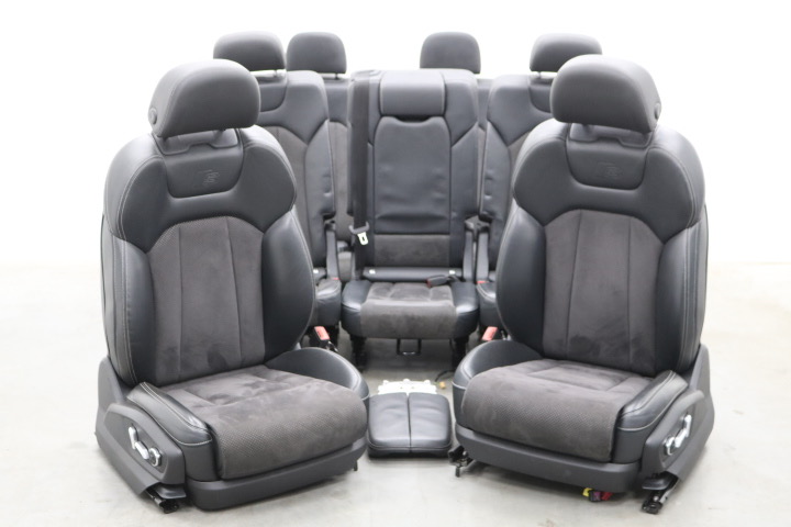 Audi Q7 7 seater S-Line leather interior, sports seats, grey 1 Audi Q7 7 seater S-Line leather interior, sports seats, grey